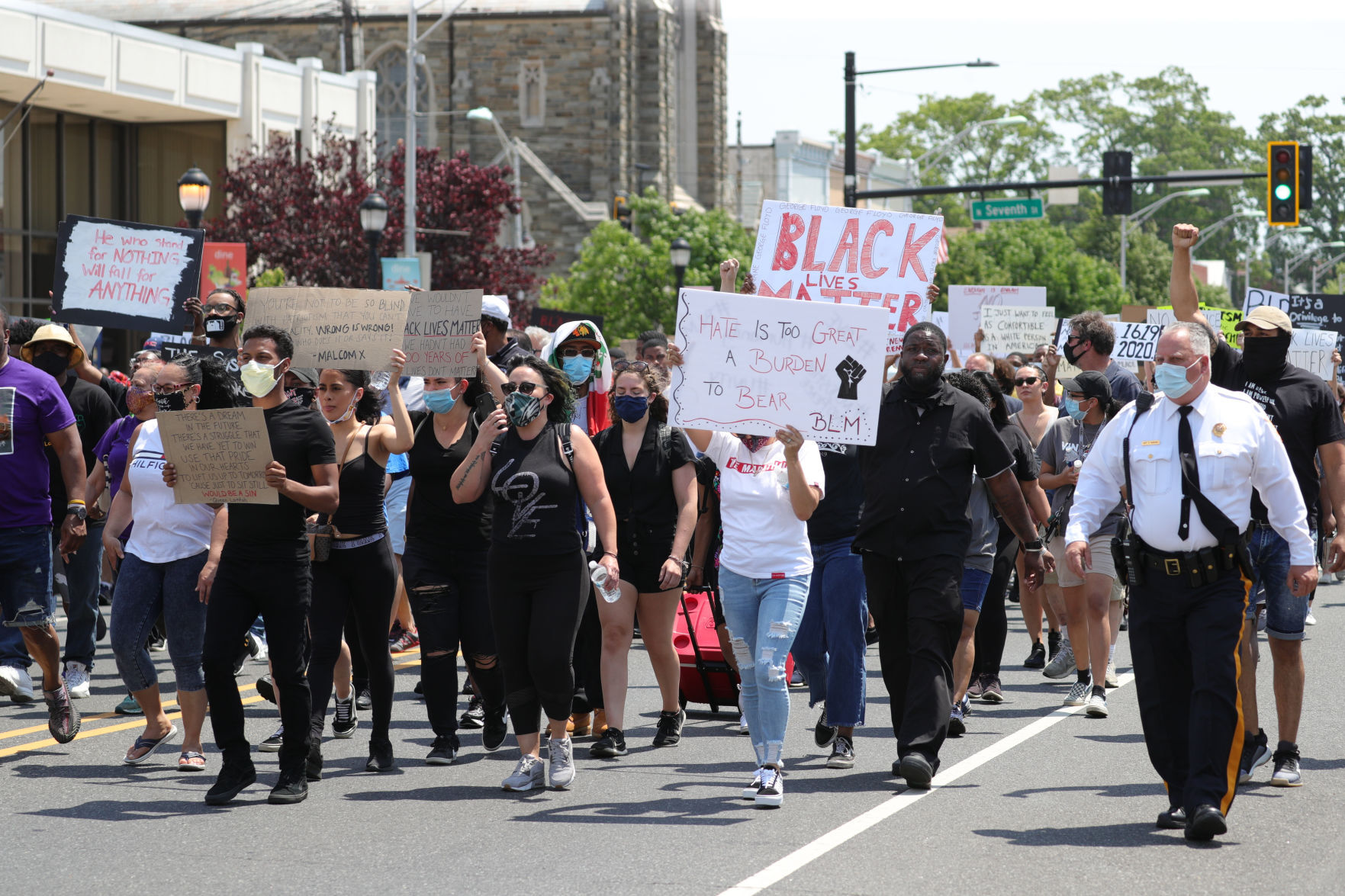 Vineland Protest